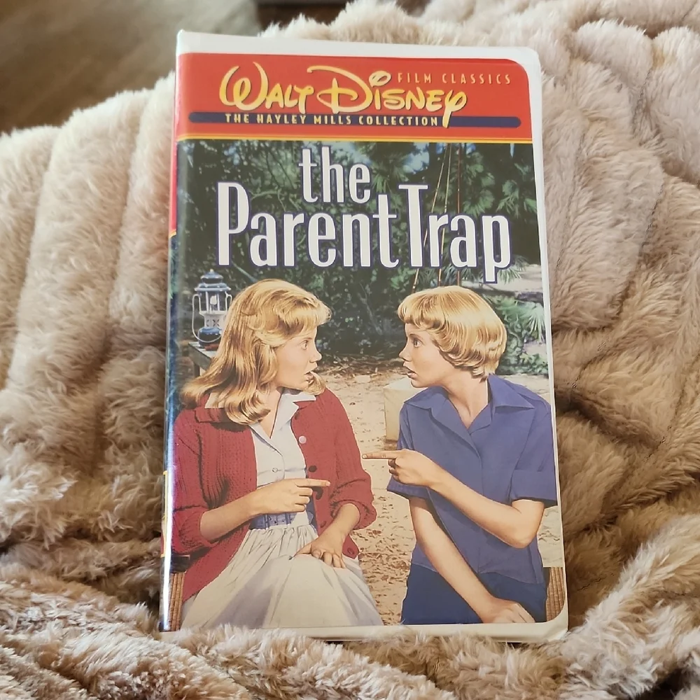 Vintage VHS The Parent Trap Hayley Mills Walt Disney Movie 1961